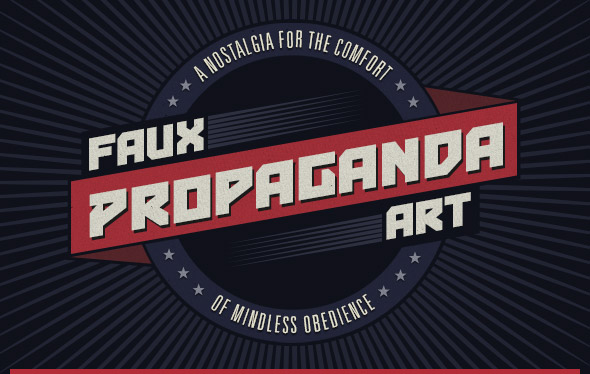 Faux Propaganda Art