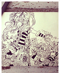 #31 Queen Bee by 365-DaysOfDoodles