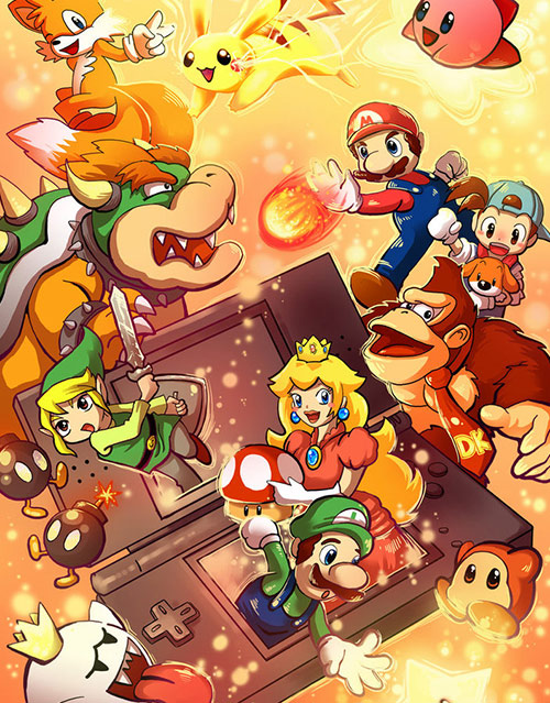 Collection The Nintendo Generations by techgnotic on DeviantArt