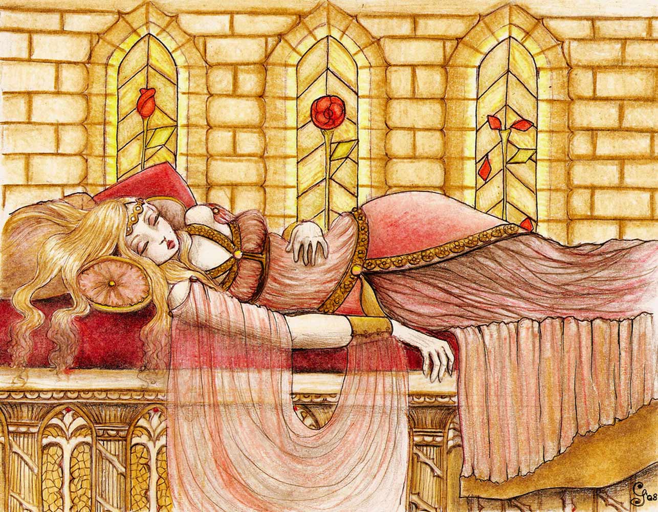 Sleeping tsarevna кто нарисовал