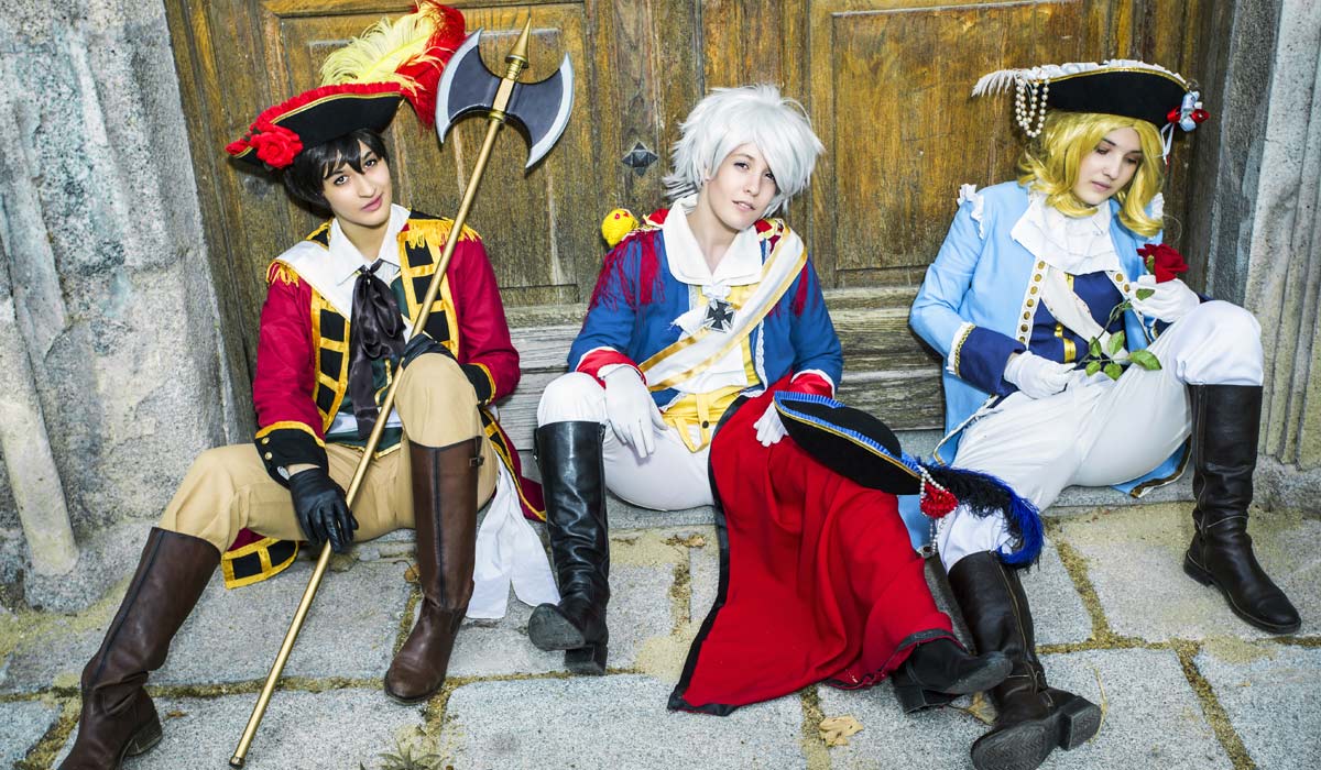 Black Cosplayers Hetalia