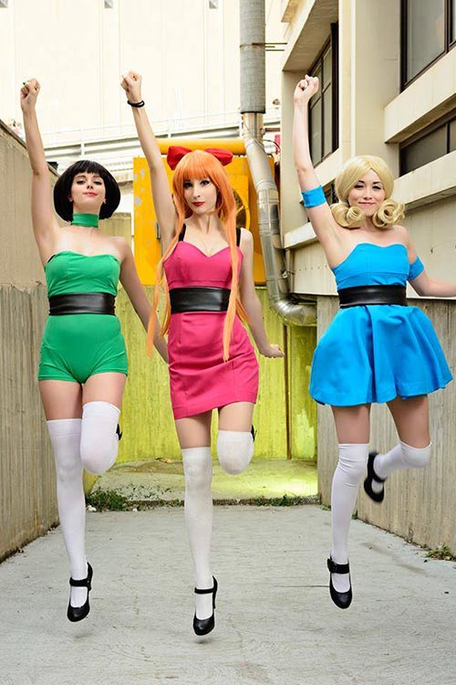 girls cosplay powerpuff The girls cosplay powerpuff The