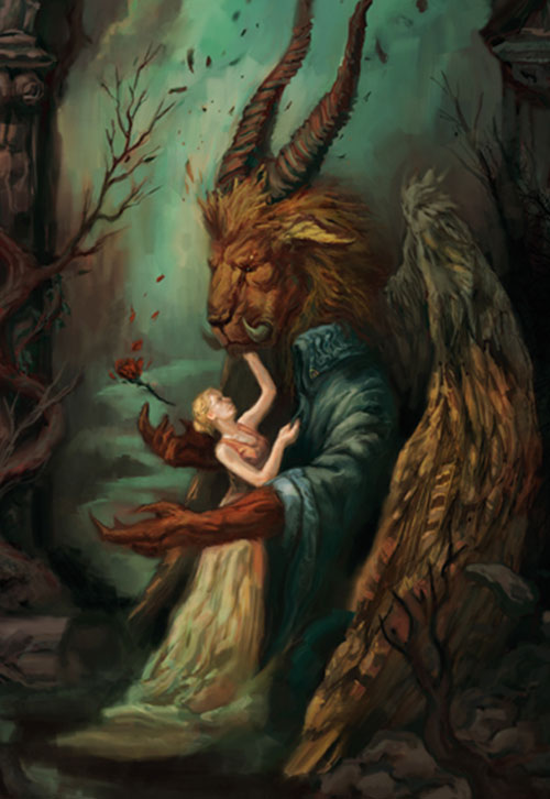 Fan Art Friday: Beauty and the Beast by techgnotic on DeviantArt