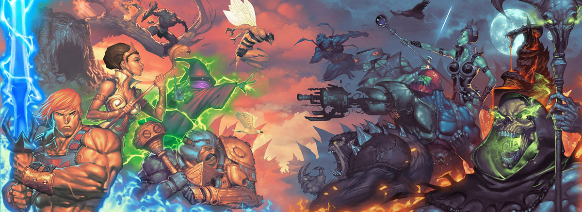 Fan Art Friday: Masters of the Universe by techgnotic on DeviantArt