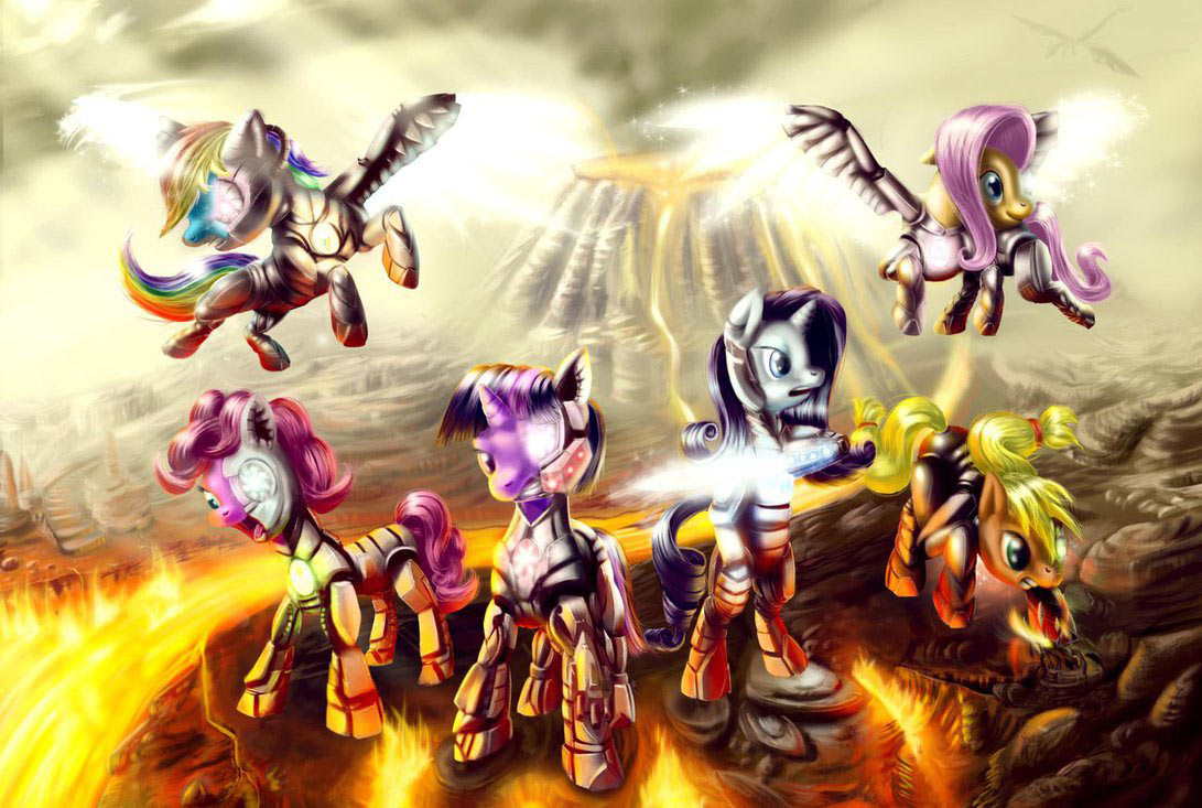 Fan Art Friday: My Little Pony-Friendship is Magic by 