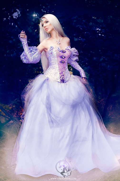 fairy godmother dresses Merriweather Sleeping Beauty Fairy godmother costume dress for girls –  LoverDovers main image 0