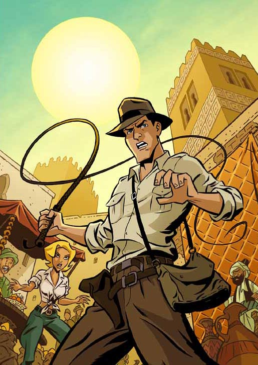Fan Art Friday Indiana Jones by techgnotic on DeviantArt