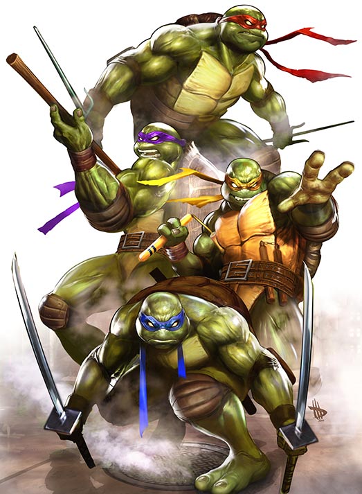 Fan Art Friday: Teenage Mutant Ninja Turtles by techgnotic on DeviantArt
