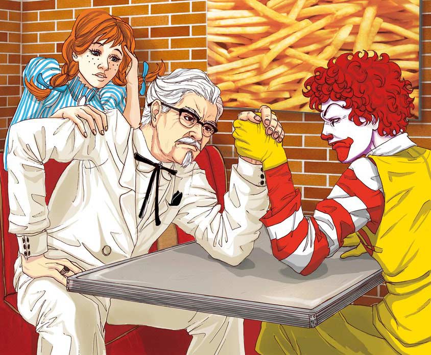 The Fast Food Mafia Poster The Fast Food Mafia Poster