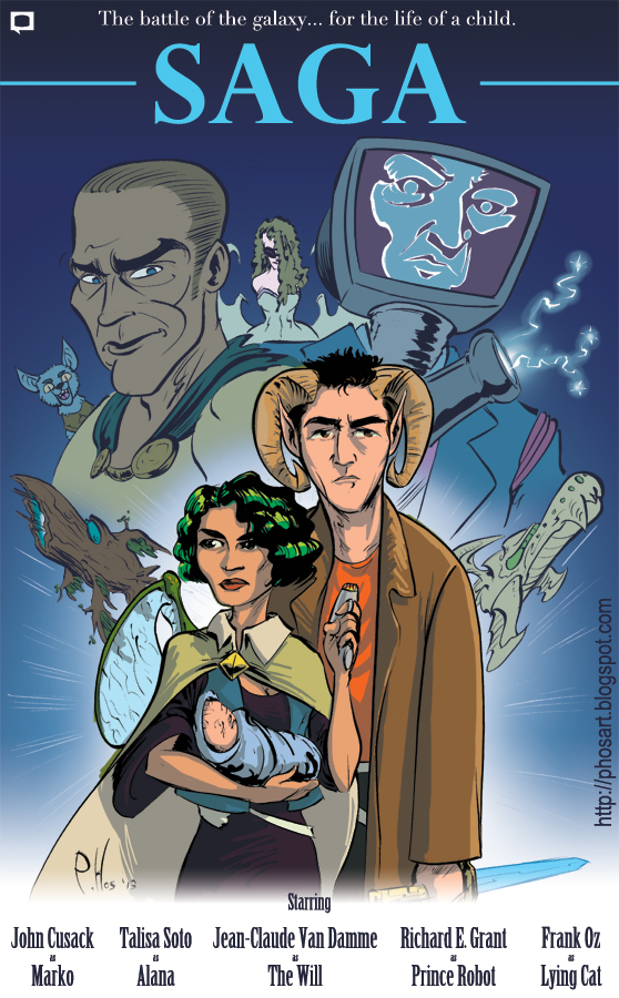 Saga A Comic Book For Sci Fi Parents By Techgnotic On