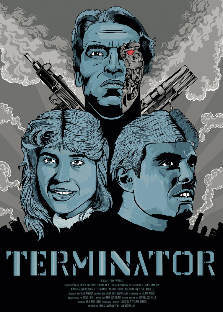 Terminator Movie Poster Remix By Techgnotic On Deviantart