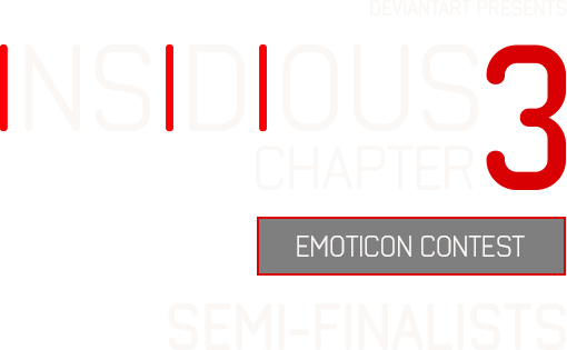 DeviantArt presents Insidious Chapter 3 Emoticon Contest