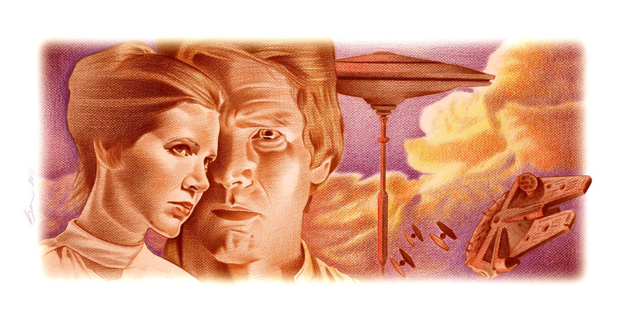 Han and Leia Color Study